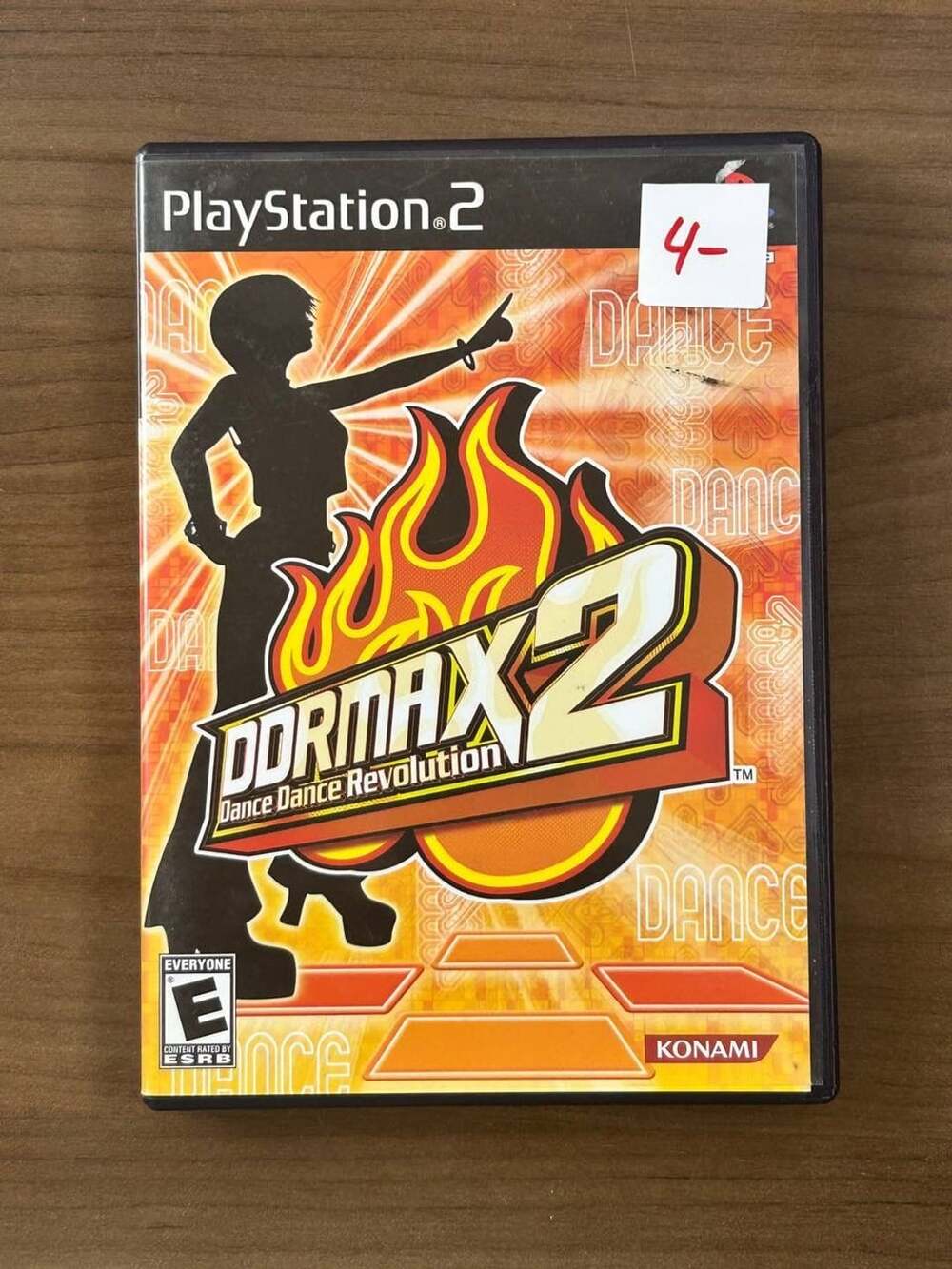 Dance Dance Revolution MAX 2 DDRMAX2 PS2 PlayStation 2 Game Case Manual